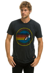 SIGNATURE AUSTIN TEE - CHARCOAL Tees Aviator Nation 