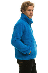 TEDDY UNISEX HALF ZIP JACKET - BLUE CINA Jacket Aviator Nation 