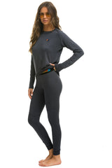 WOMEN'S MICRO MODAL BASE LAYER SET - TITANIUM Women's Outerwear Aviator Nation 